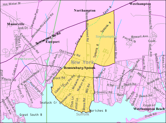 Remsenburg-Speonk-Ny-map