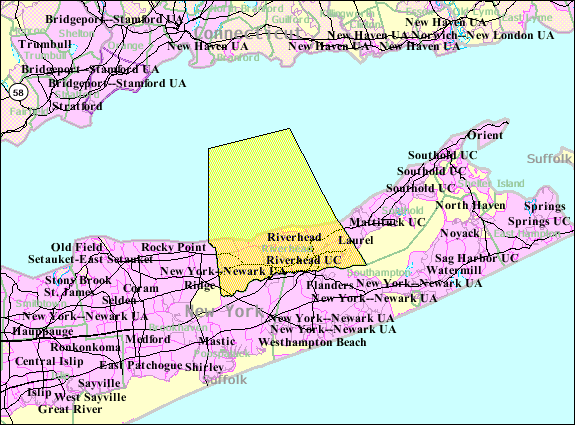 Riverhead-NY-Map