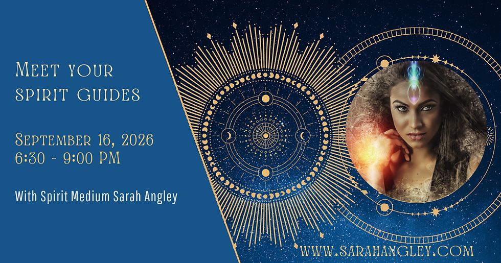🌟 Meet Your Spirit Guide Workshop🌟