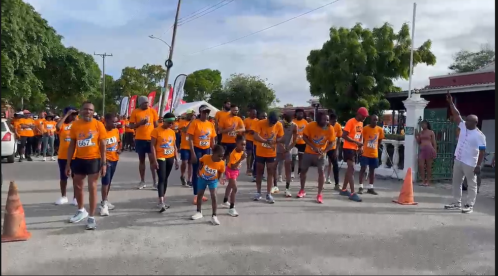 Annual Tyrese Caesar Foundation Against Gun Violence 5K Walk And Run. (Picture by Shanice King/Nation News)