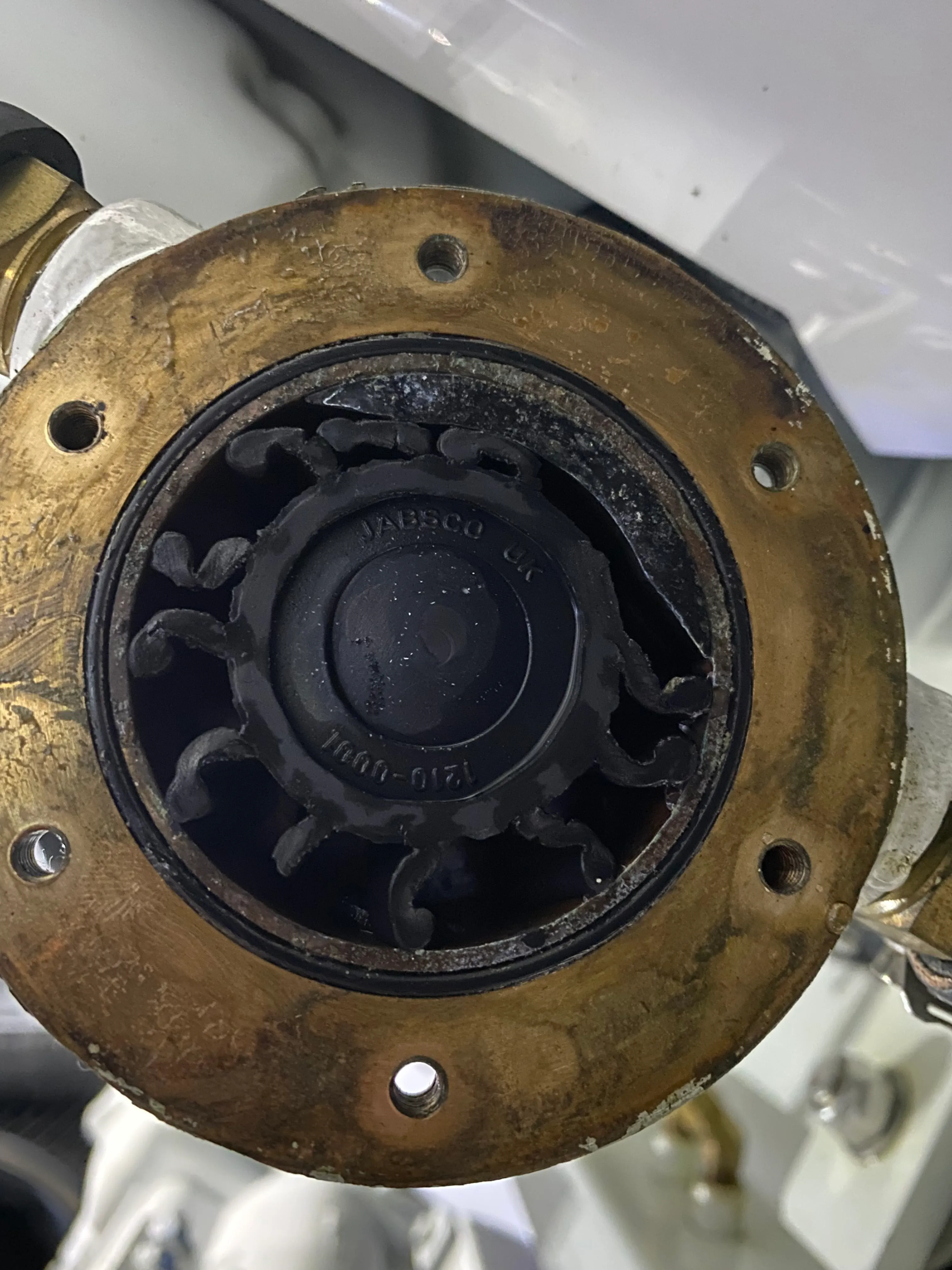 Common impeller damage: cracks, set vanes, and missing pieces