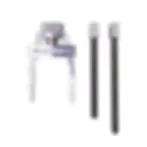 ImpelPro Large Impeller Puller with two extension rods — marine-grade billet aluminum with