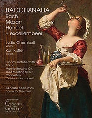 BACCHANALIA Poster V 1C OUTDOORS OF COUR