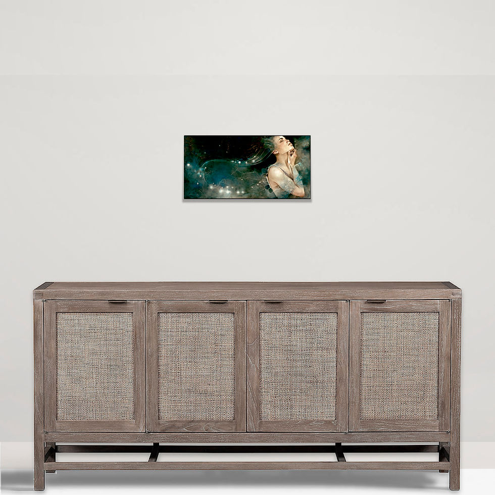 Thumbnail: #198 "Trusting You"  giclée print on canvas