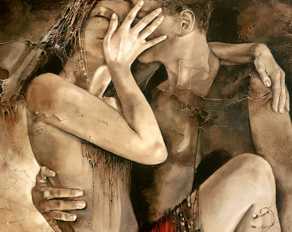 Thumbnail: #081 "Whispers" giclée print on canvas