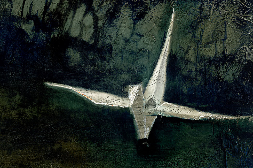 Thumbnail: #260 "Letters to God" giclée print on canvas