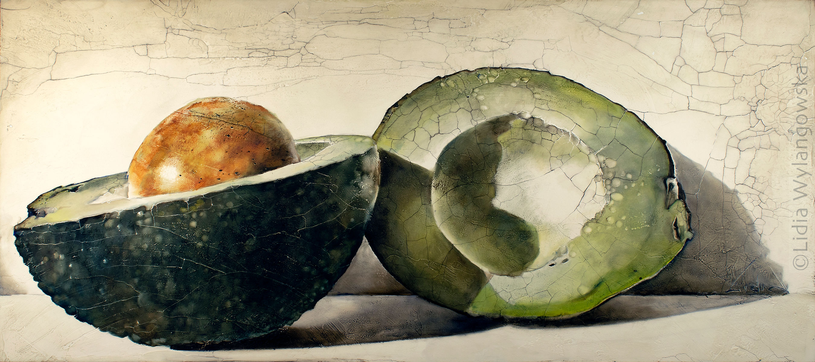 #419 "Avo", giclée print on canvas