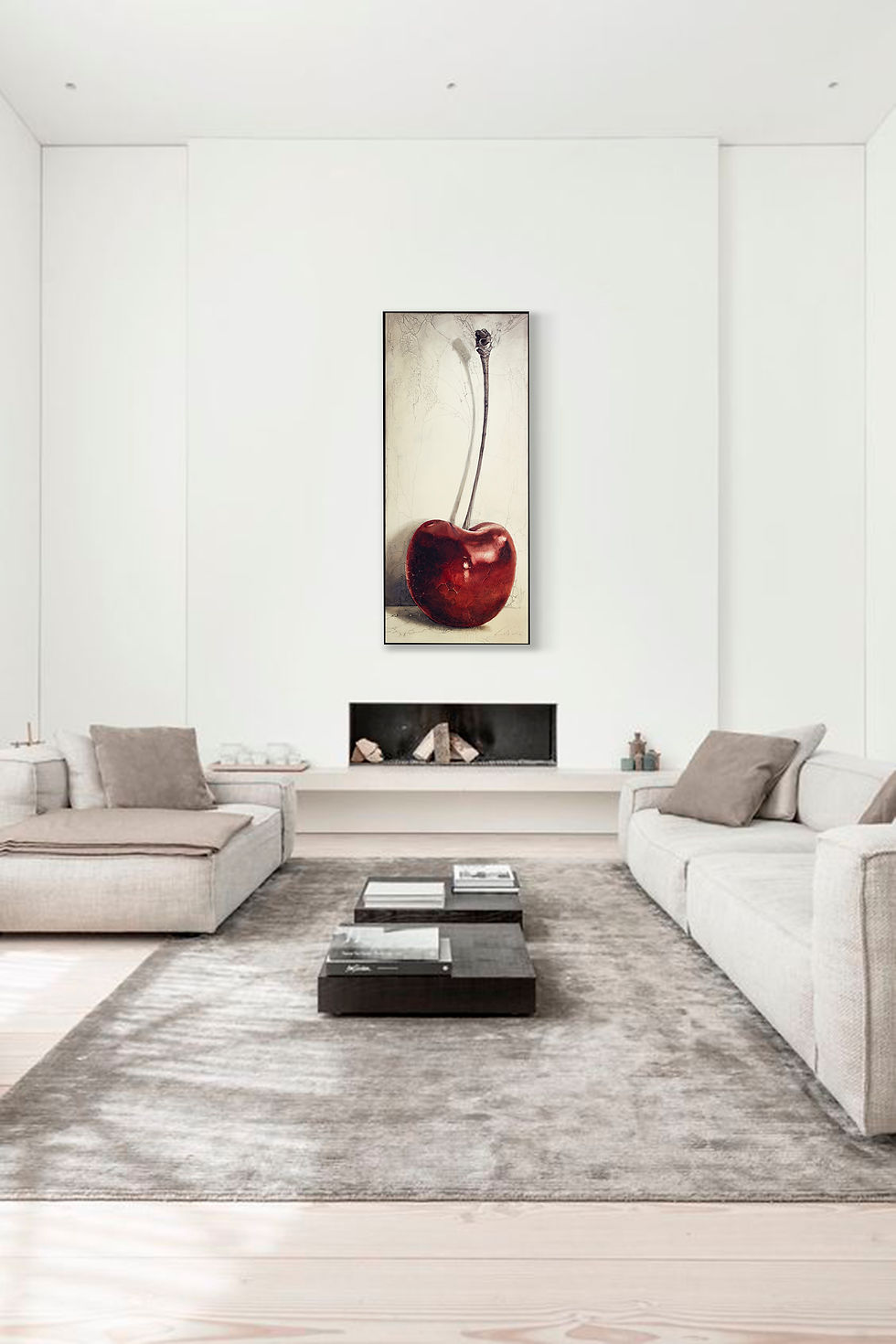 Thumbnail: #397 "On Top"  giclée print on canvas