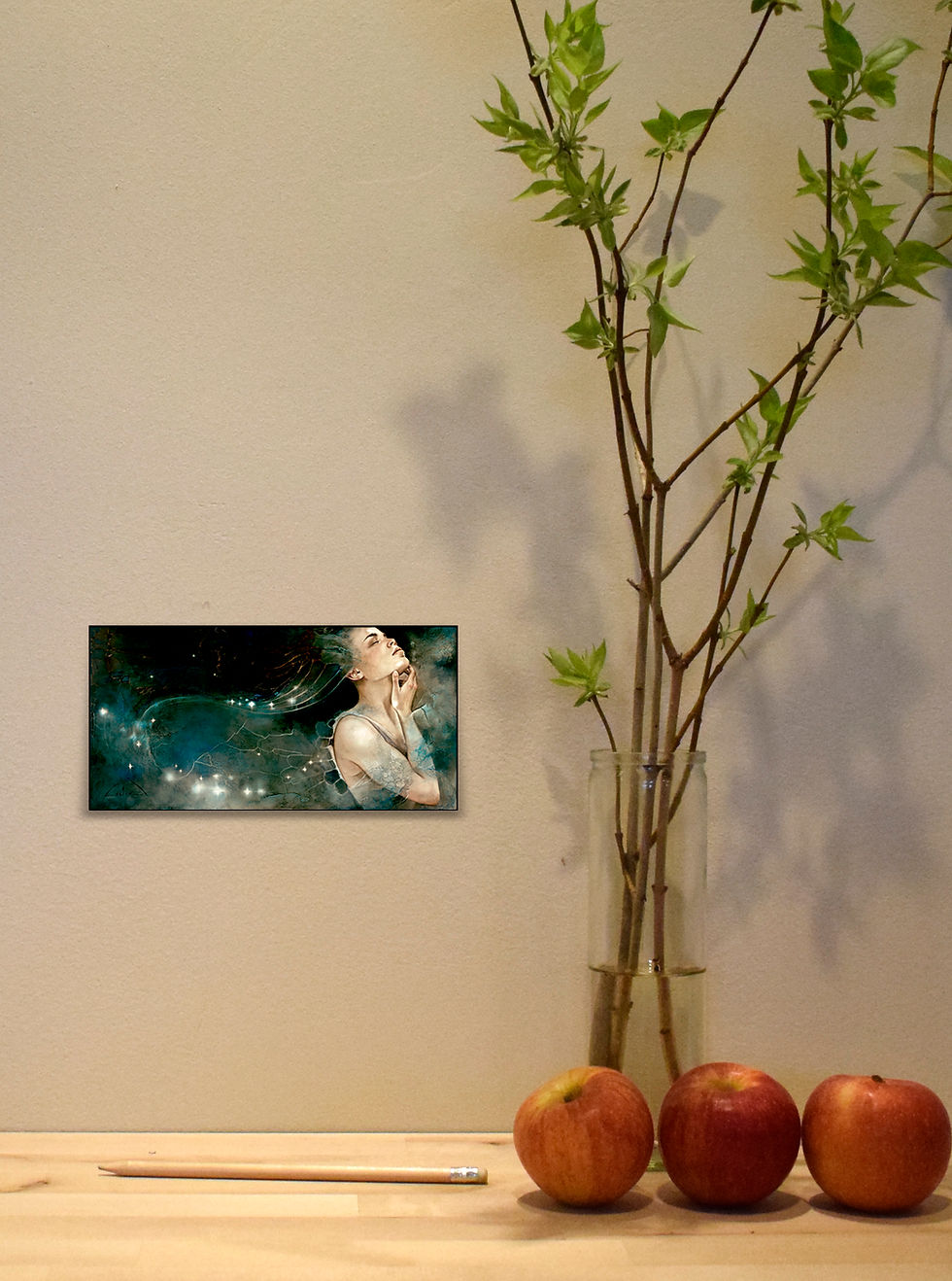 Thumbnail: #198 "Trusting You"  giclée print on canvas