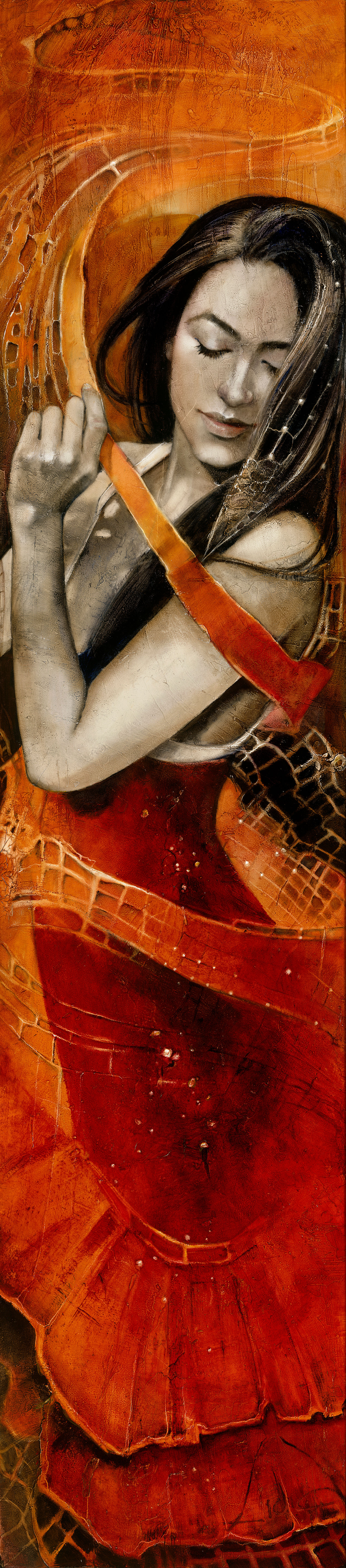 #274 "La Vida Loca" giclée print on canvas