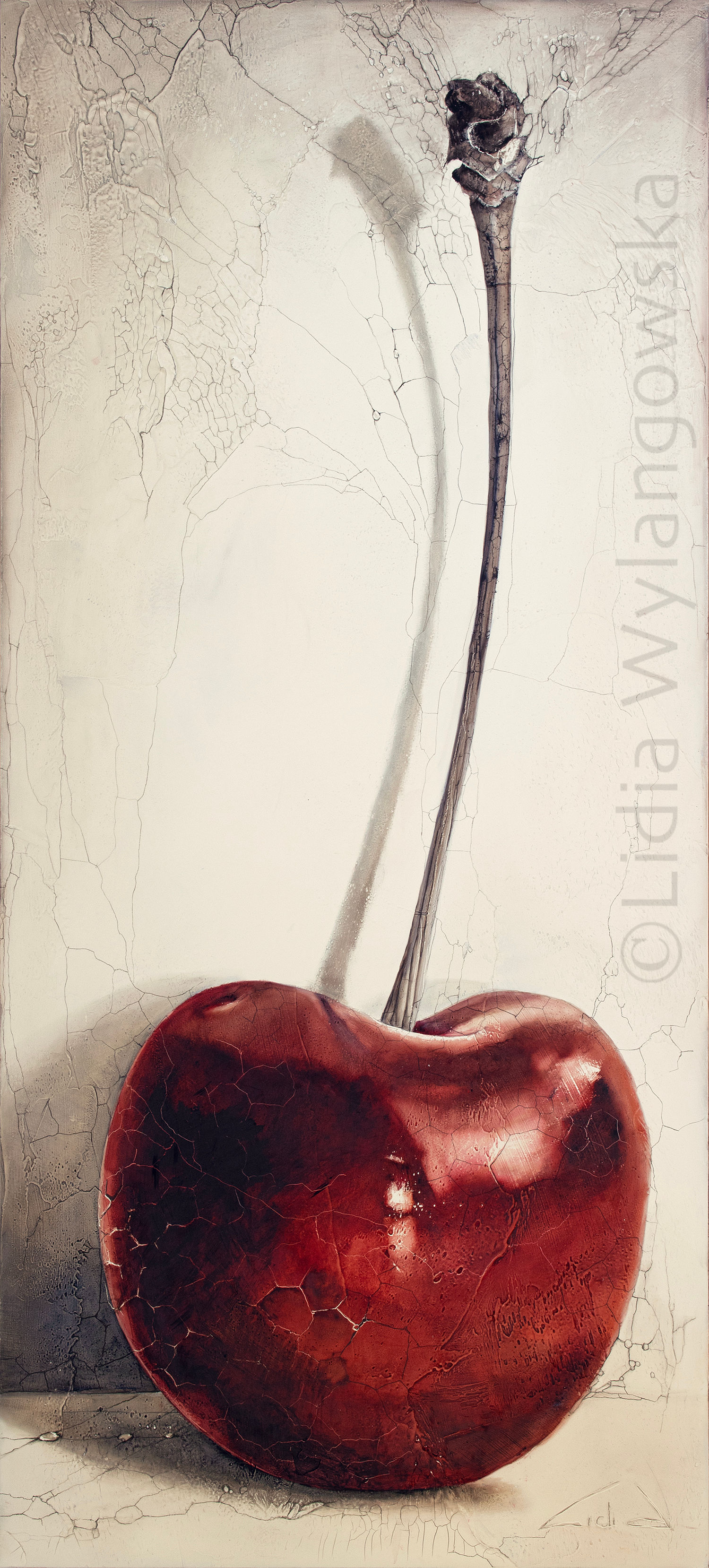 #397 "On Top" giclée print on canvas