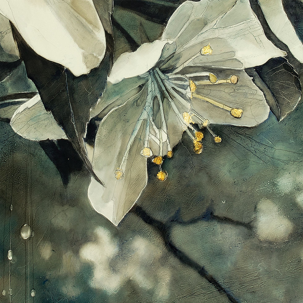 Thumbnail: #328 "In Bloom"  original oil painting/sold