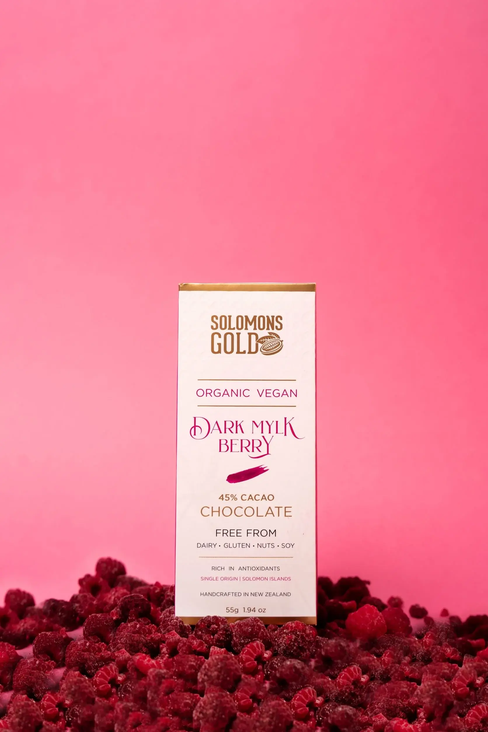 Vegan Dark Mylk Berry Chocolate