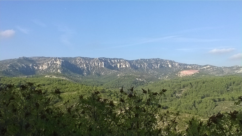 Présentation du Chemin de Notre Dame des Anges Route d'Allauch à Mimet