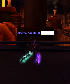 BiS Rogue, Phase 2, for sale, Rank 1, Burning Crusade, World of Warcraft, Best in slot characters for sale, Infernal Gladiator, rare titles, top wow accounts
