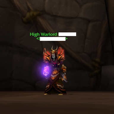 Best in Slot Classic Era Anniversary Realm Warlock with P3 Gear for sale