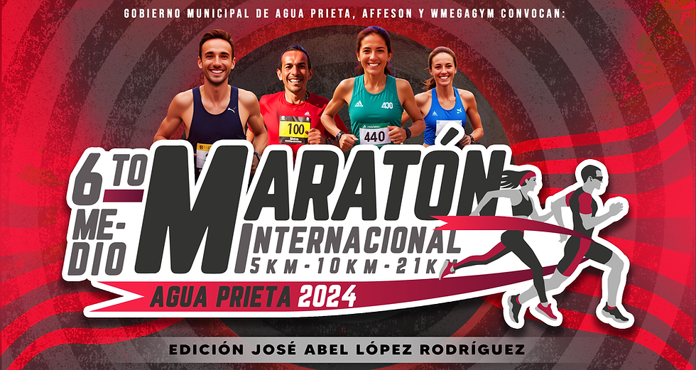 6to Medio Maratón Agua Prieta 2024