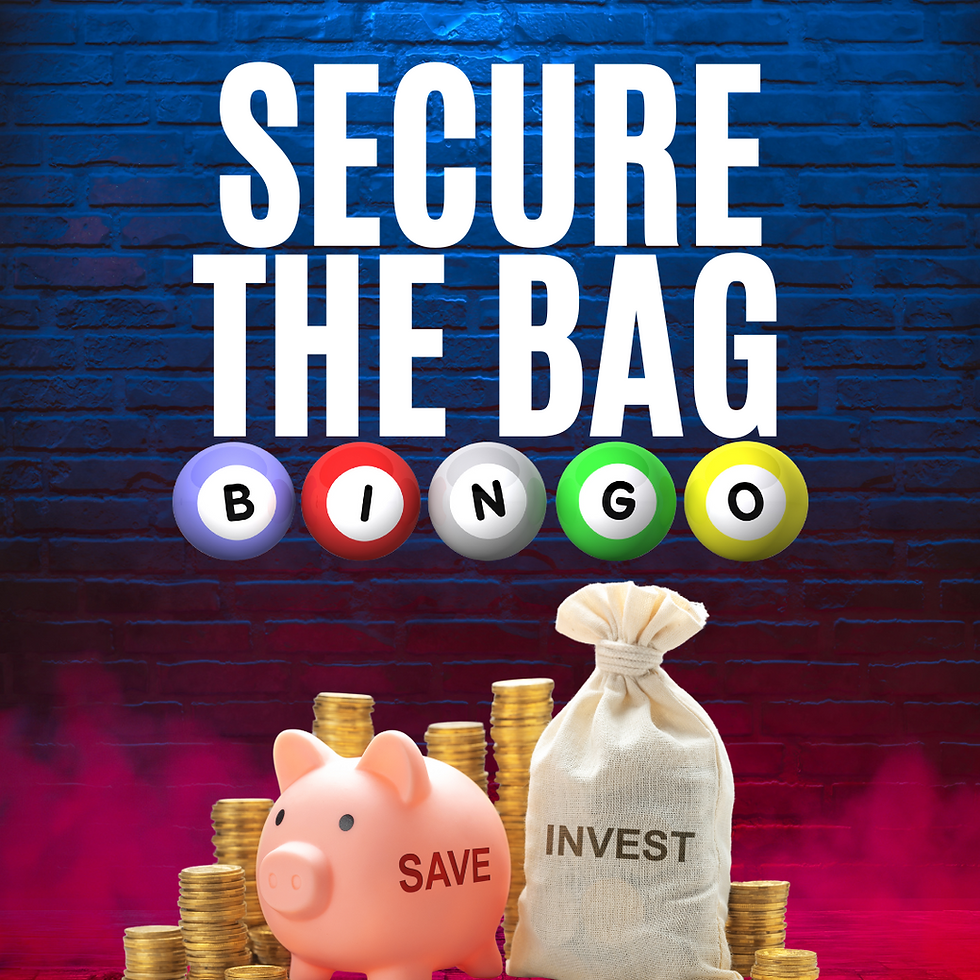 Secure the Bag Bingo!