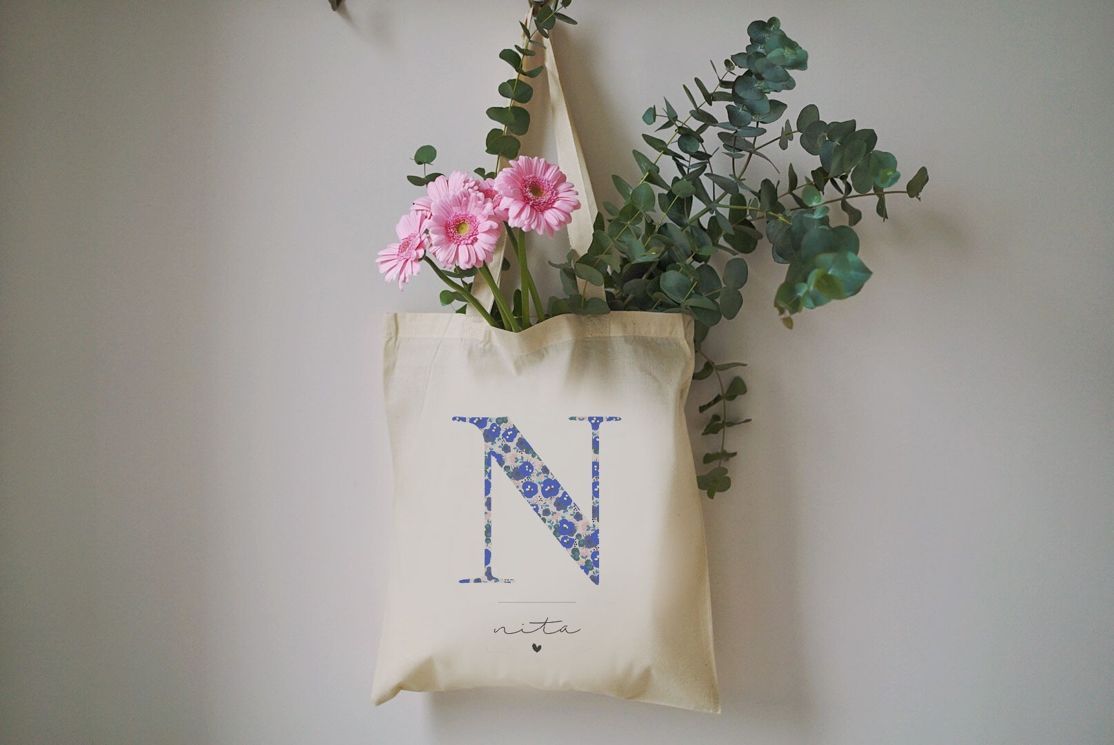 Tote bag LETTRE PATCH