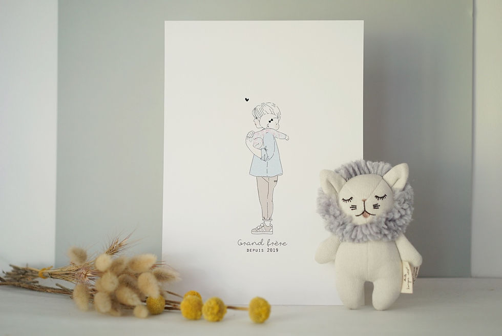 Thumbnail: Affiche GRAND FRERE depuis...