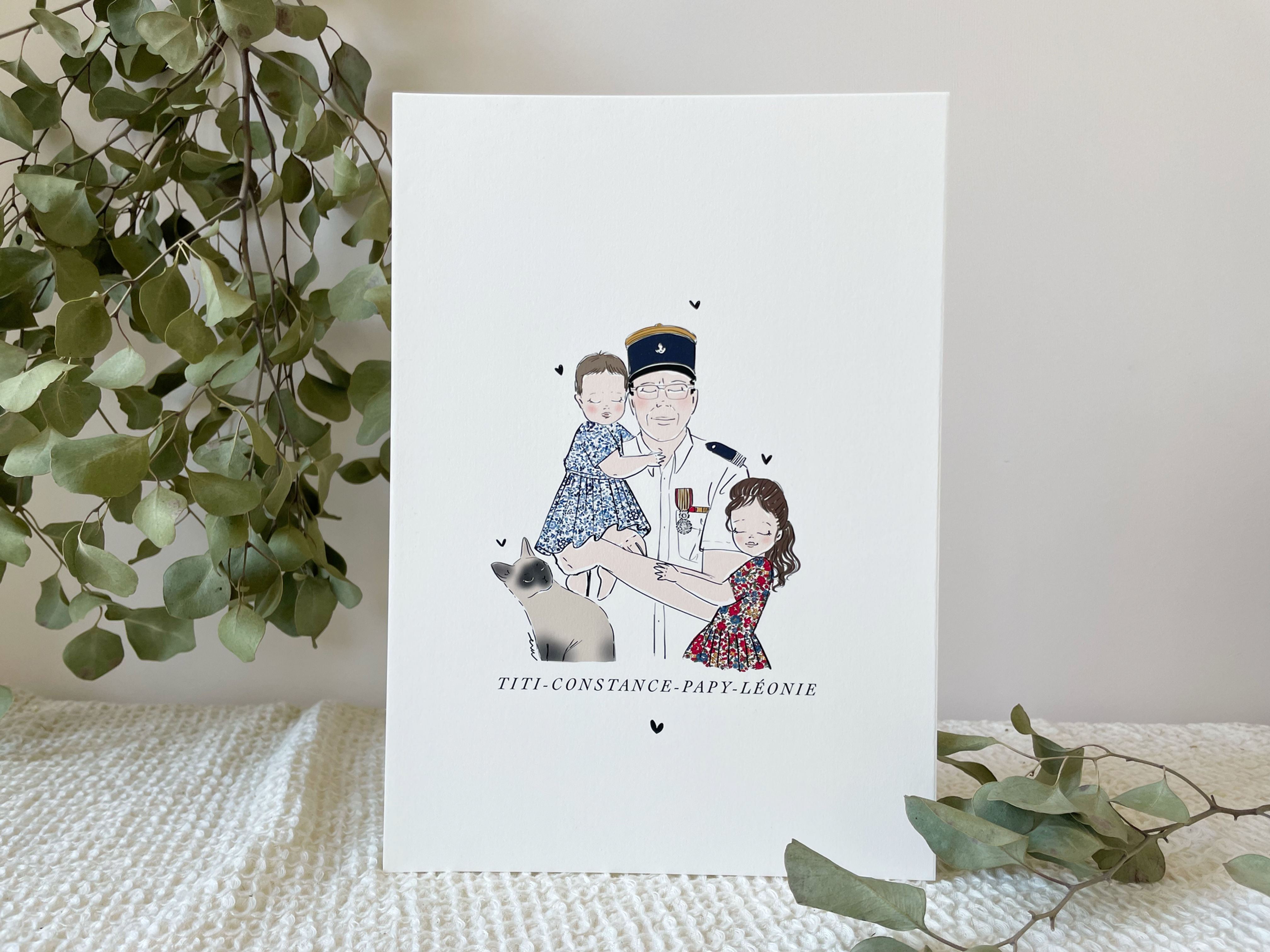 Illustration 'Portrait graphique'