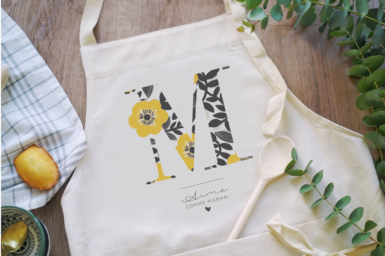 Tablier adulte AIME COMME MAMAN