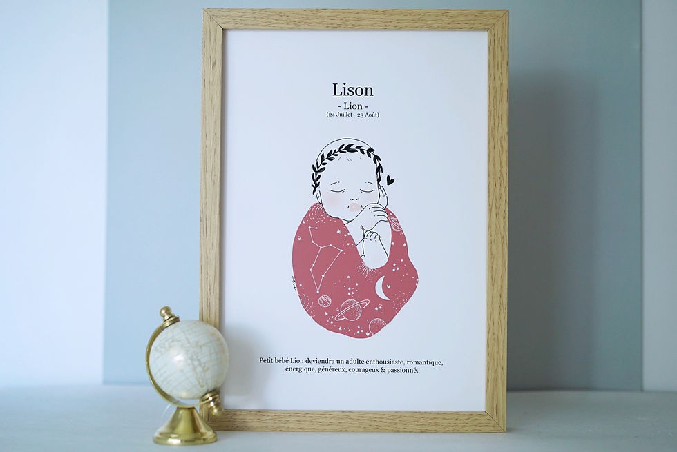 Miniature : Affiche A4 ASTRO bébé