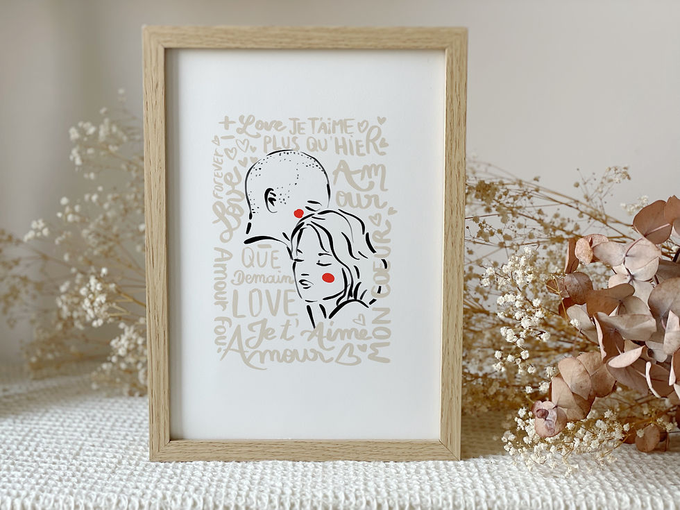 Miniature : Affiche A4 GRAFFITILOVE