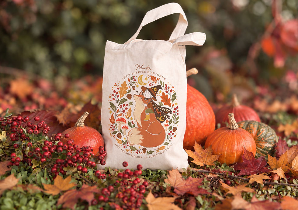 Thumbnail: SAC A BONBONS MAGIE D'AUTOMNE