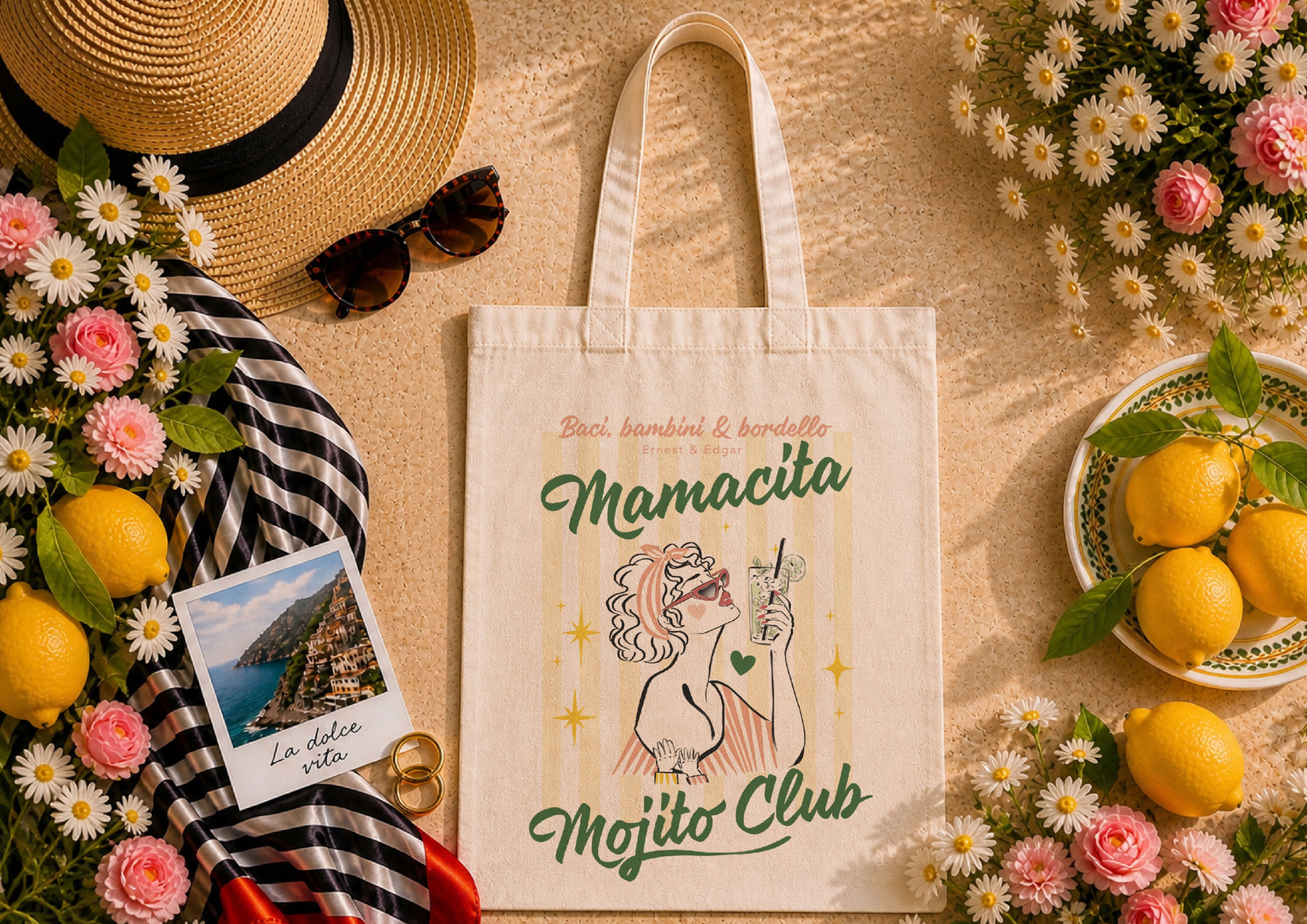 Tote bag Mamacita MOJITO CLUB