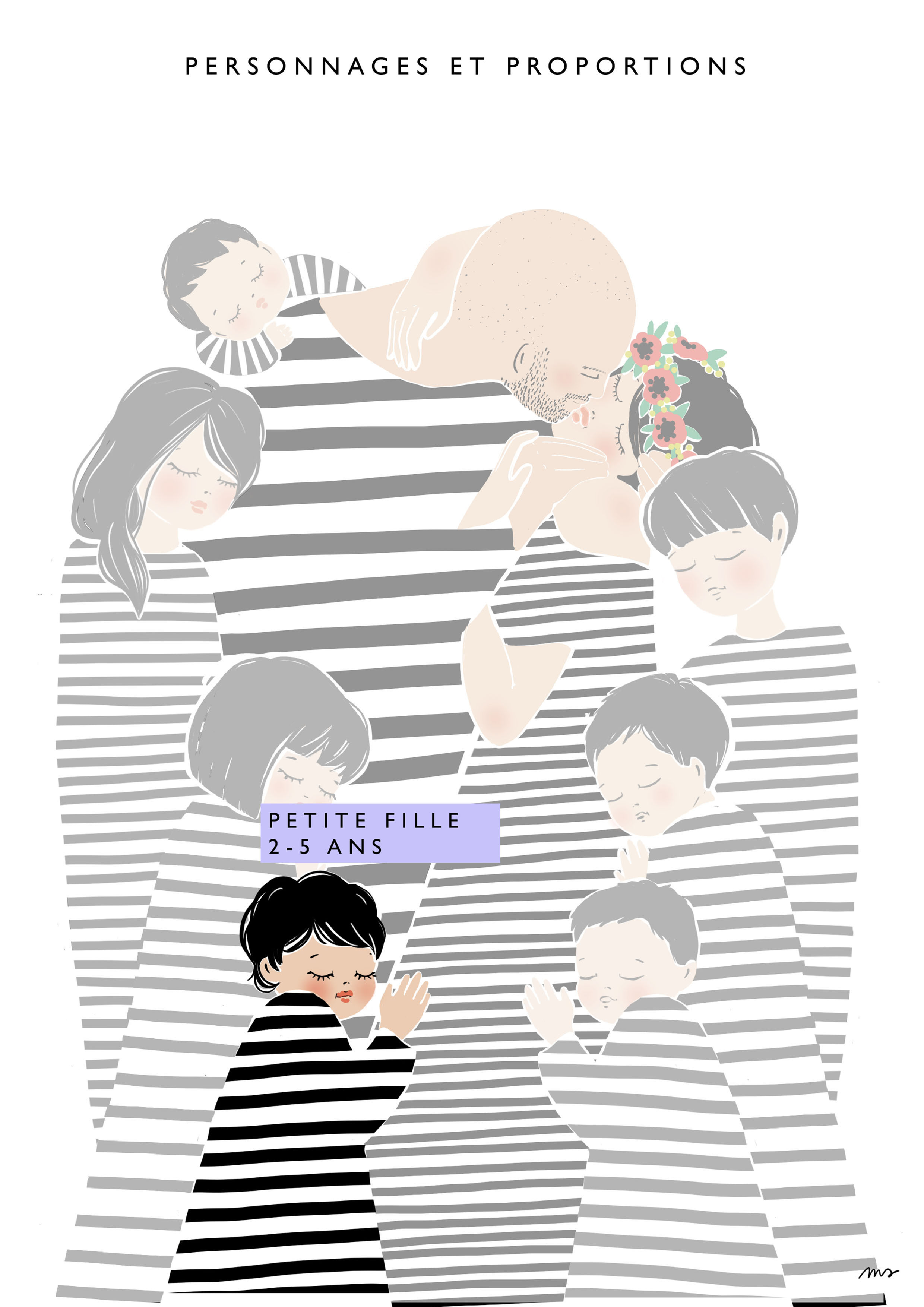 OPTION Petite fille 2-5 ans new FAMILLE CALIN