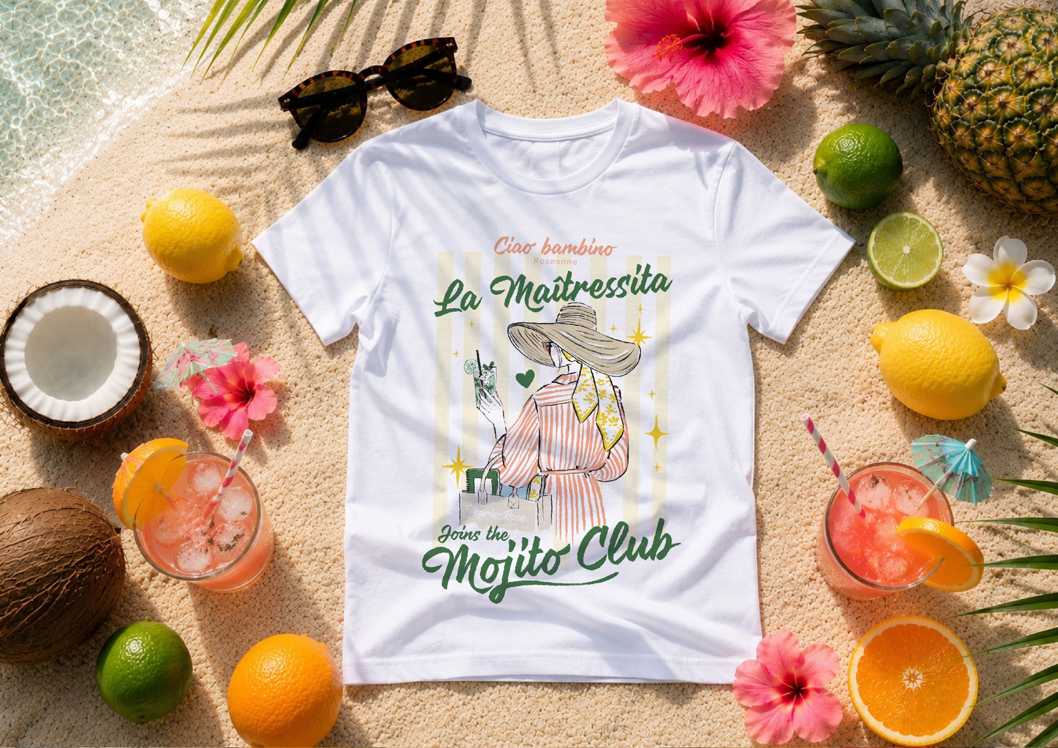 T-shirt COCKTAIL Mojito