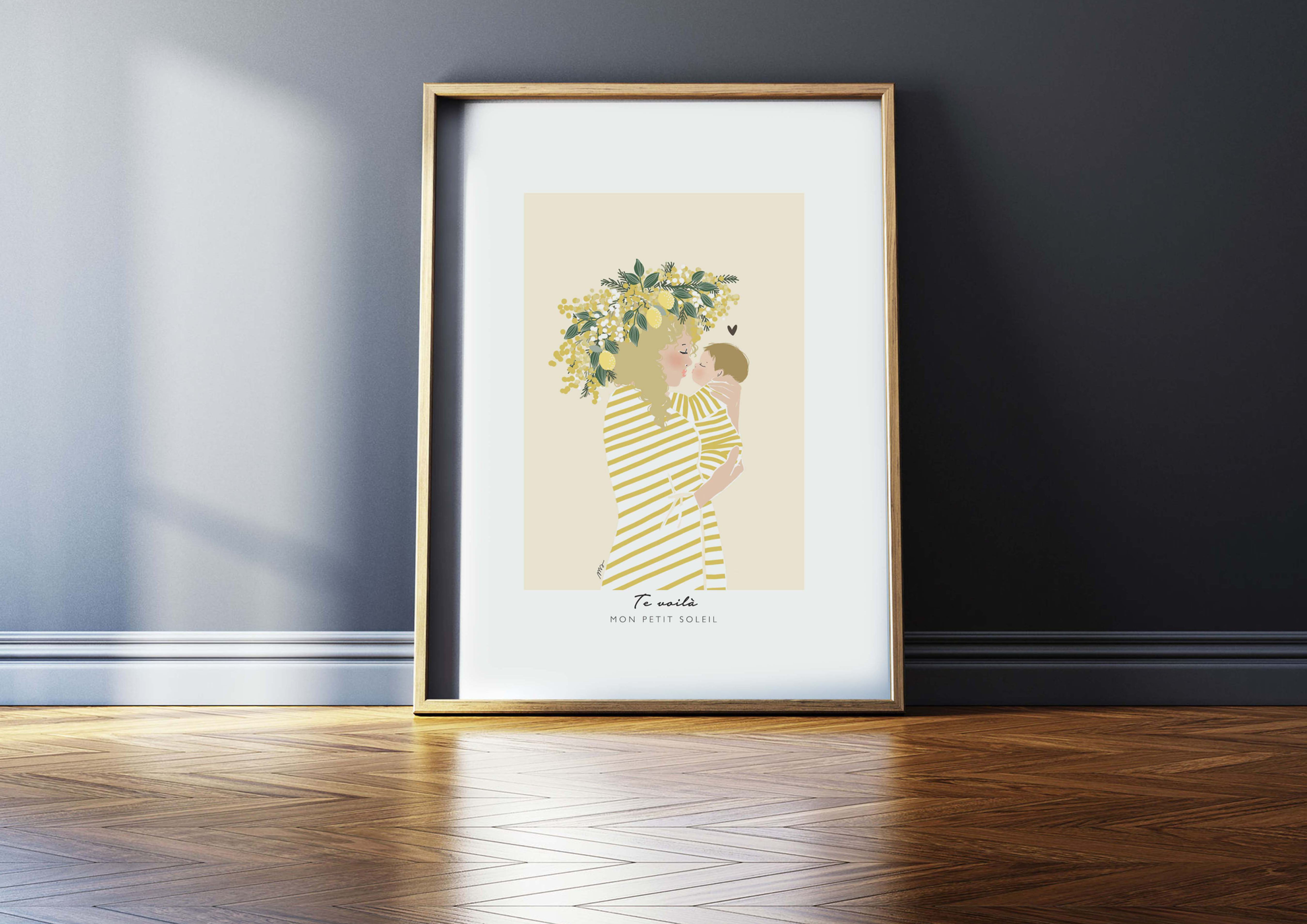 Affiche A4 BEBE SAISON