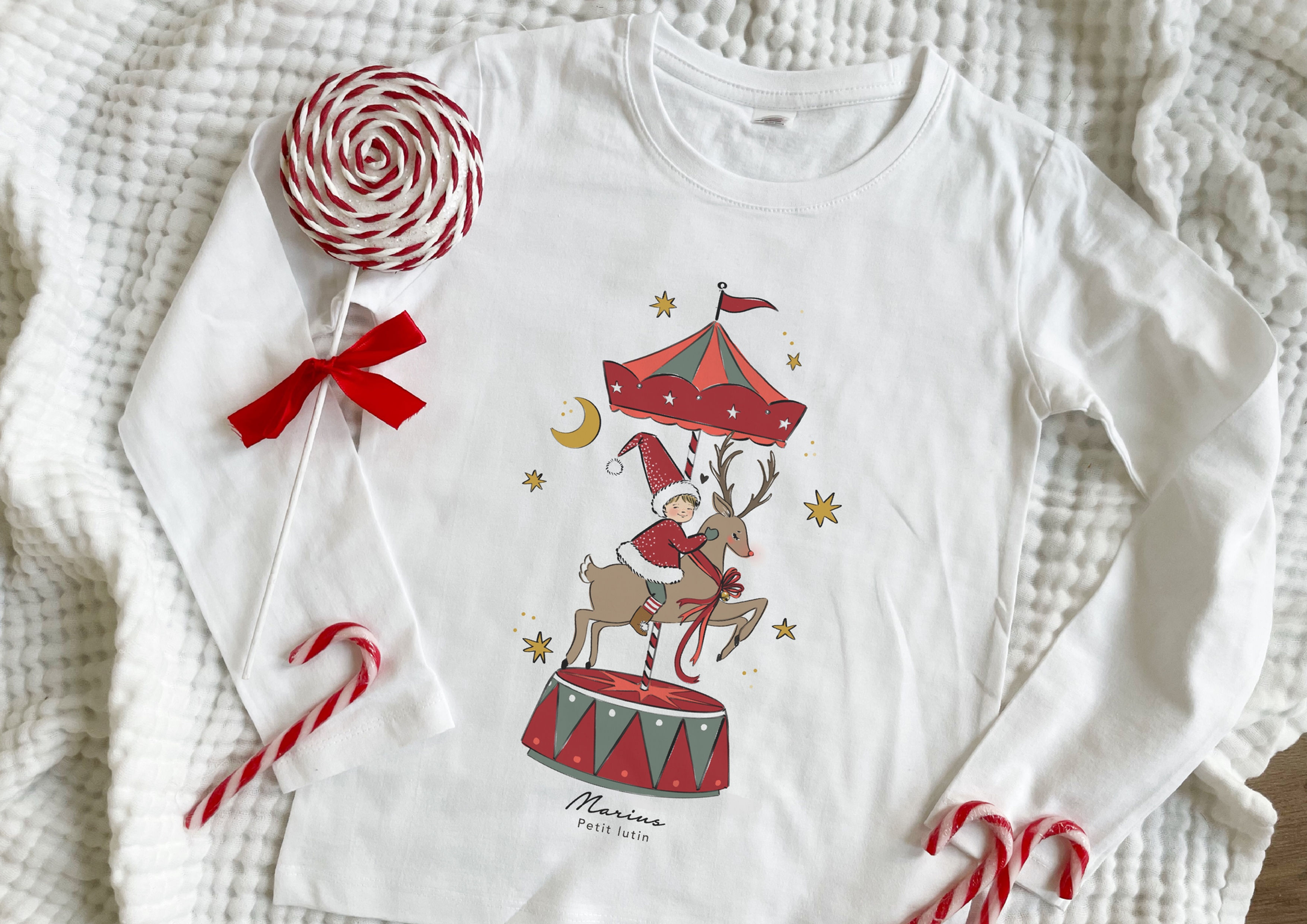 T-shirt manches longues Carrousel