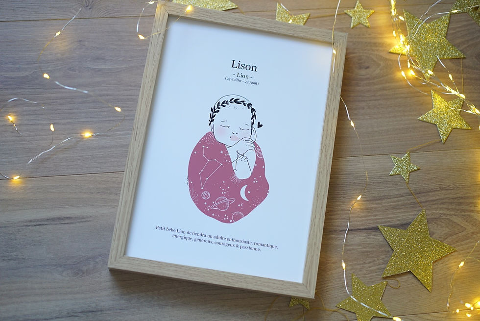 Miniature : Affiche A4 ASTRO bébé