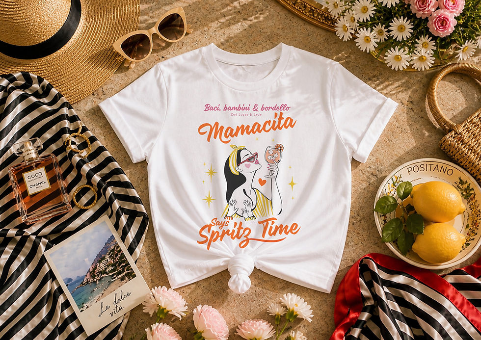 Thumbnail: T-shirt Mamacita SPRITZ