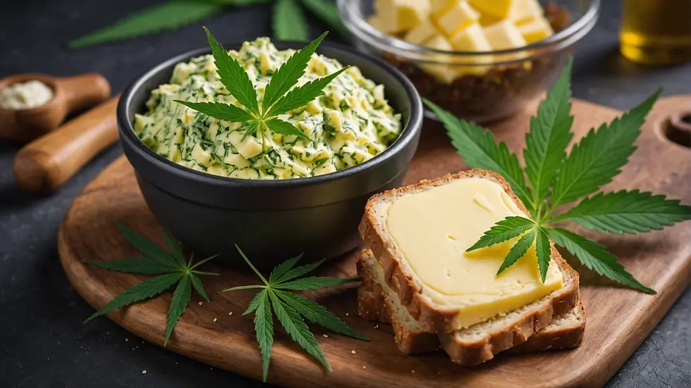 Cannabis-infused butter
