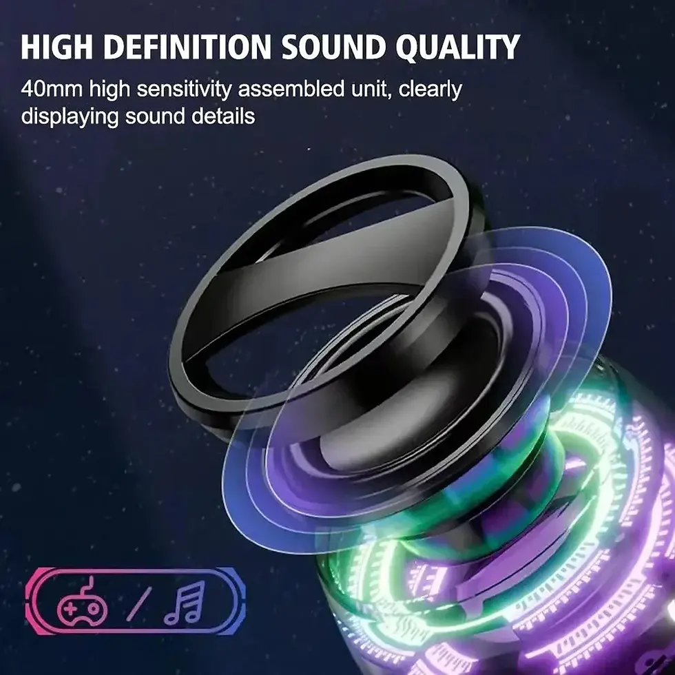 Miniatura: Bluetooth 5.3 Speaker Mini Speaker Portable Magnetic Speaker Multifunctional RGB