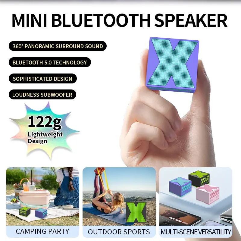 Miniatura: Basix mini Speaker Bluetooth Portable Speaker Wireless Powerful Home Party Small