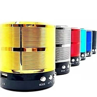 Miniatura: Mini Portable Bluetooth Sound Box Metal Speaker Universal Compact Sound Speaker 
