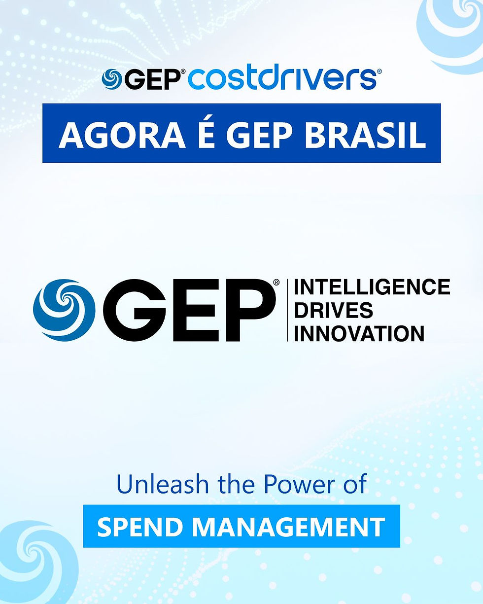 GEP Costdrivers agora é GEP Brasil: a mesma inteligência, com uma nova identidade global