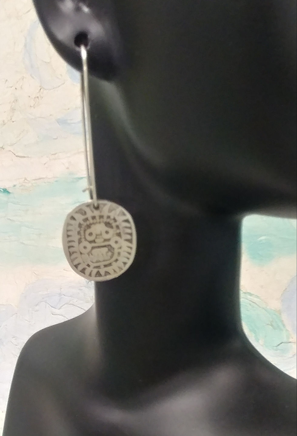 Thumbnail: Tiny Sun God Earrings