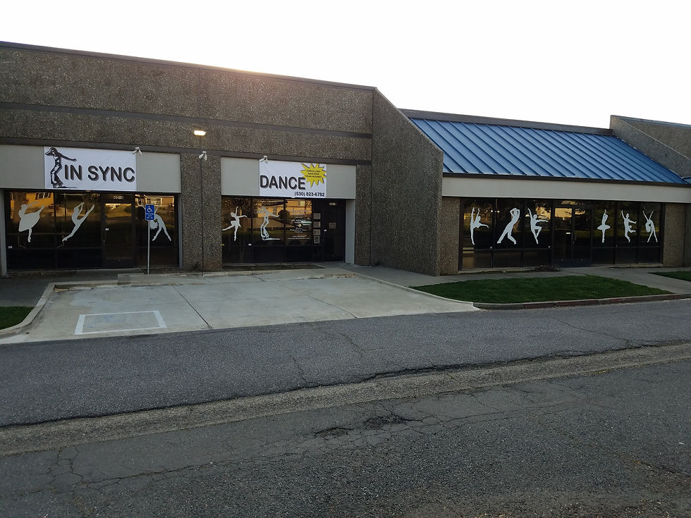 Front of In Sync Dance