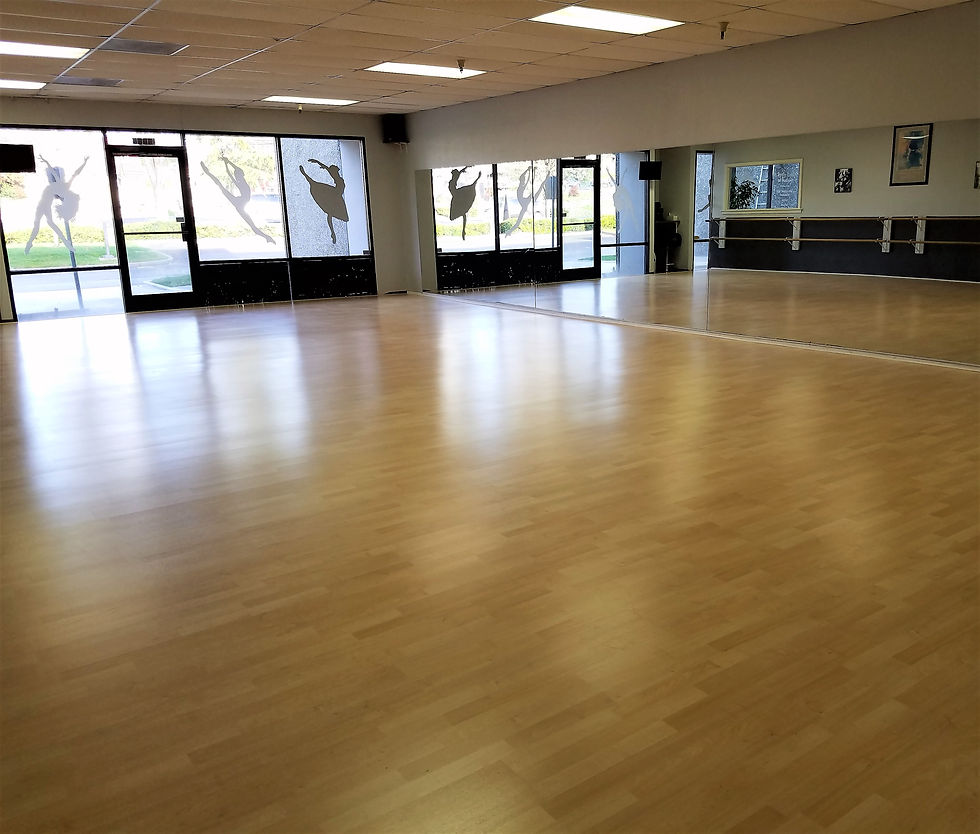 Large rehearsal dance room