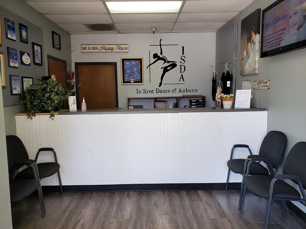 Front reception desk