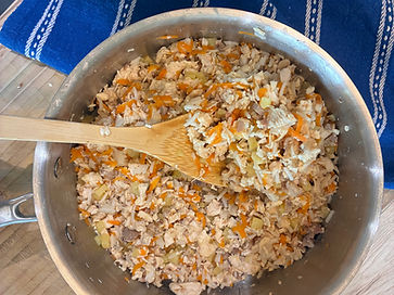 Comidinha Natural para Cachorrinha Amora 