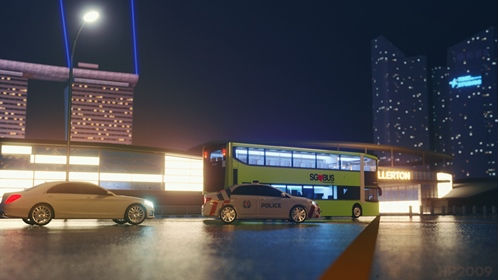 Near The Fullerton Hotel in Marina Bay: 