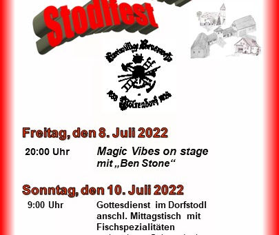Fahrradausflug zum Wölsendorfer Stodlfest
