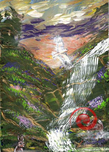 Cascading Waterfalls