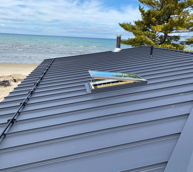 24 Gauge Mechanical Lock Standing Seam metal roofing